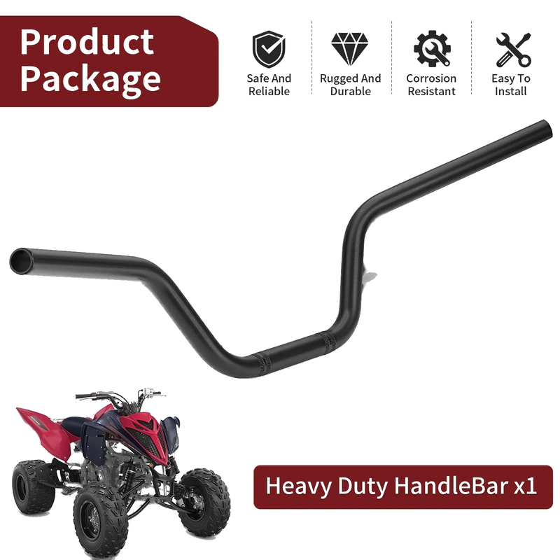 Yamaha Raptor 700 700R SE YFM Black Handlebar (2013–2024)