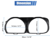 Dodge Challenger Front Headlight Lamp Bezel Trim (2015-2023)