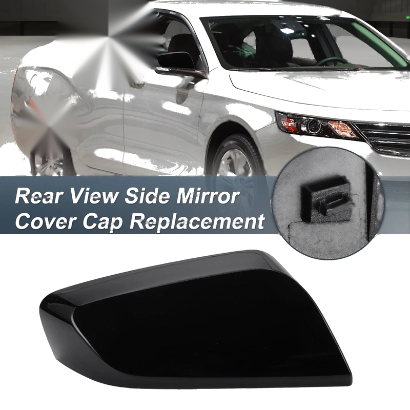 Chevrolet Impala Right Side Rearview Mirror Cover Cap Gloss Black (2014-2020)
