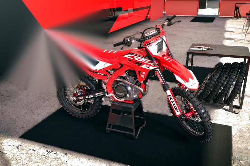 Honda CRF 250 F (2019-2026) - TOKYO Style Decals Full Custom Graphic Kit