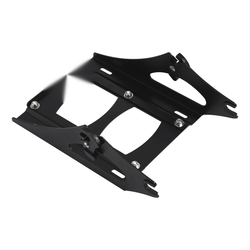 Harley Tour Road Glide King Black Detachable Luggage Rack (2014-2025)