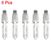 Mercedes Benz 124, 126, W140, S320 5 x Flip Remote Folding Key Blades