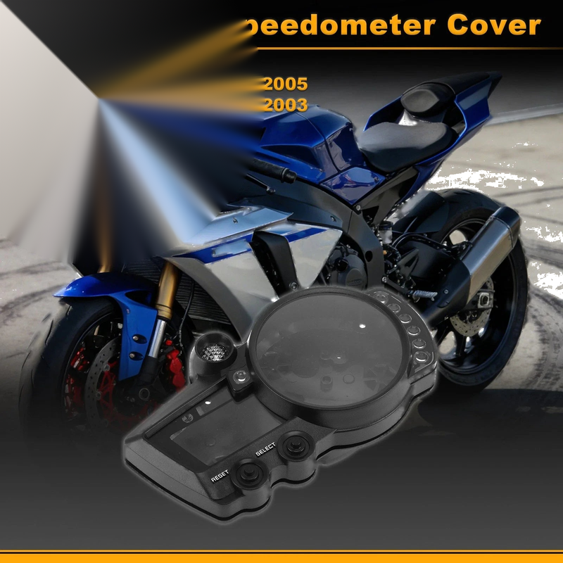 Yamaha YZF R6 1pc Motorcycle Speedometer Gauge Cover (2003–2005)