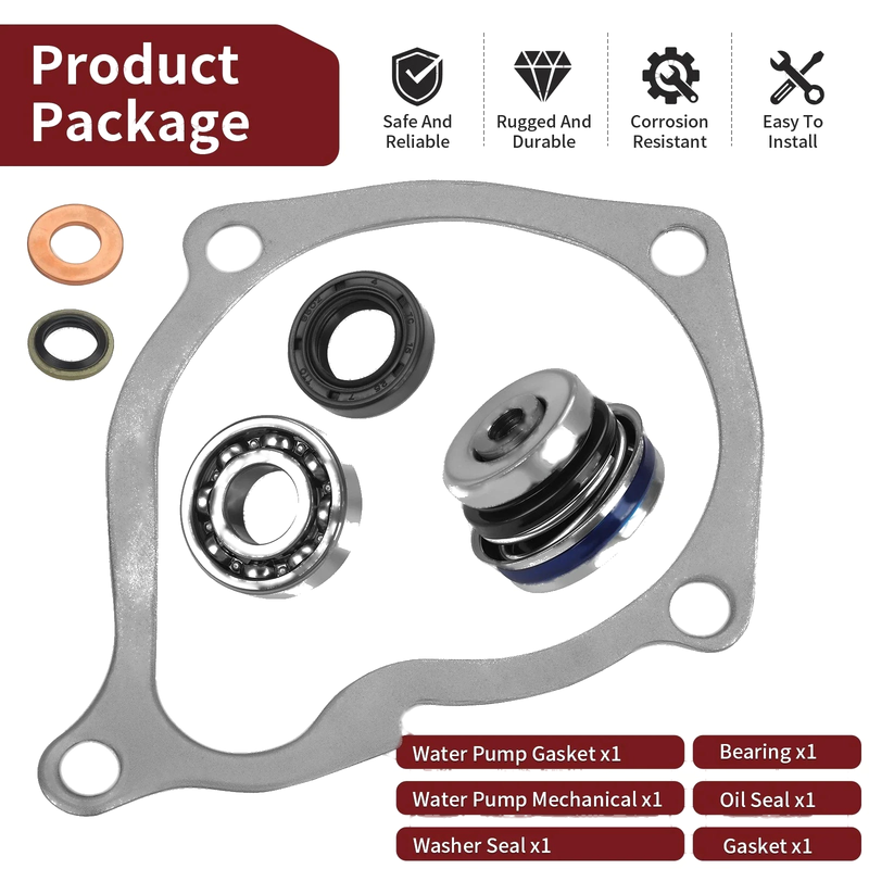 Polaris Magnum Water Pump Seal Rebuild Kit (1995–2003)