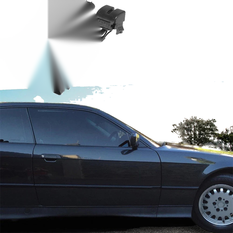 BMW E46 Front Windshield Washer Nozzles (2000-2006)