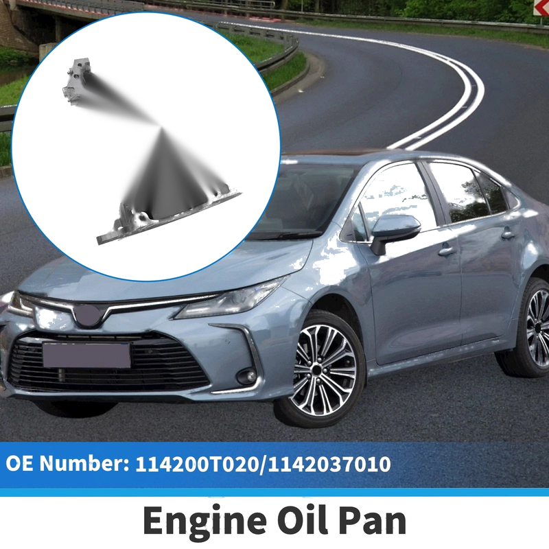 Toyota Corolla 1 Pc Engine Oil Pan (2009–2019)