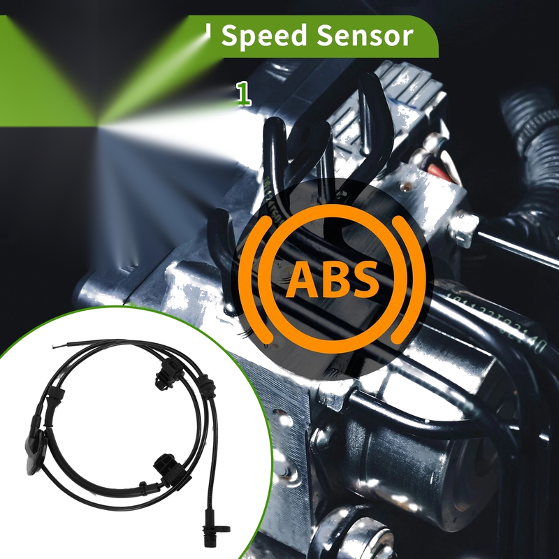 Toyota Yaris iA Rear Left ABS Wheel Speed Sensor (2017–2019)