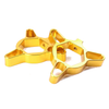 17mm Motorcycle Fork Preload Adjusters  CNC Aluminum Gold