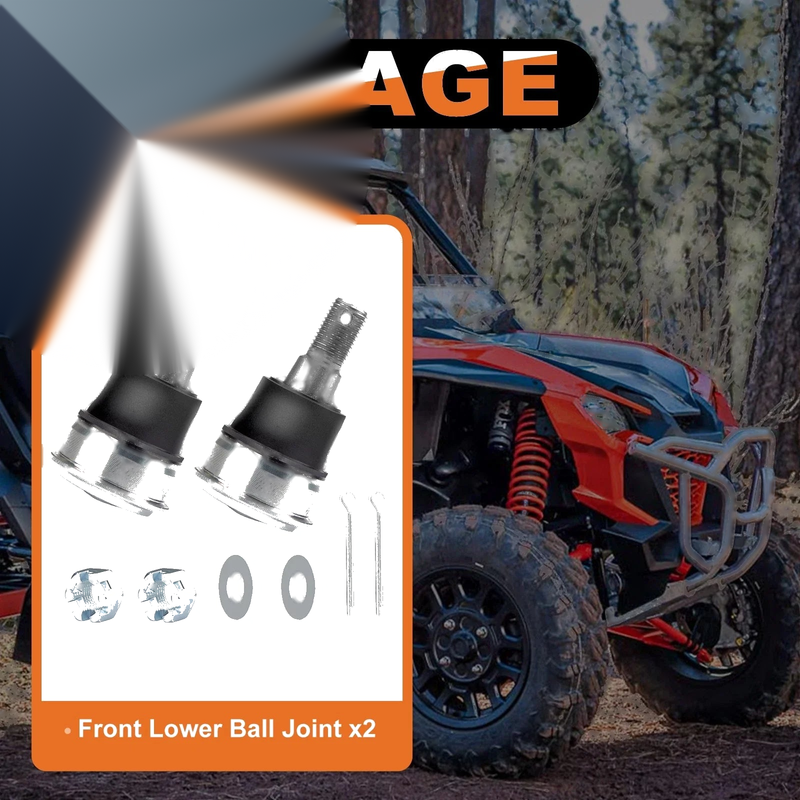 Honda Talon 1000X-4 SXS10S4 Lower Ball Joint 2pcs (2020–2023)