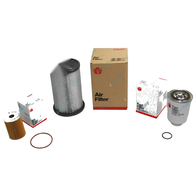 Navara D22 ZD30DDT 3.0L Diesel 2001-2007 Oil - Air - Fuel Filter Service Kit