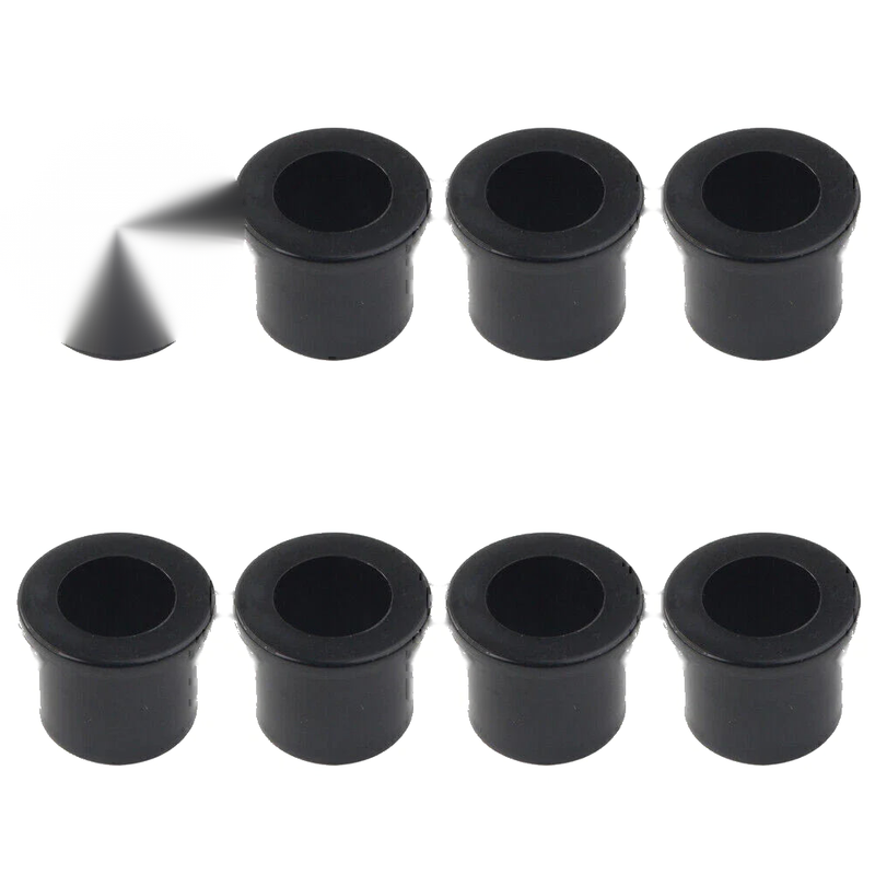 Polaris Outlaw 8 x Black A-Arm Bushings (2003-2007)