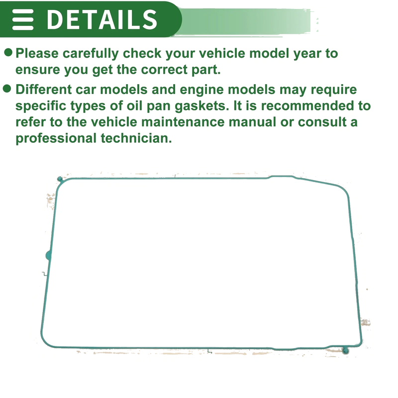 Ford Expedition, F-150 Oil Pan Gasket (2018-2024)