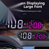 GPS Solar Head Up Display Car Speedometer with Light Sensing Color Screen