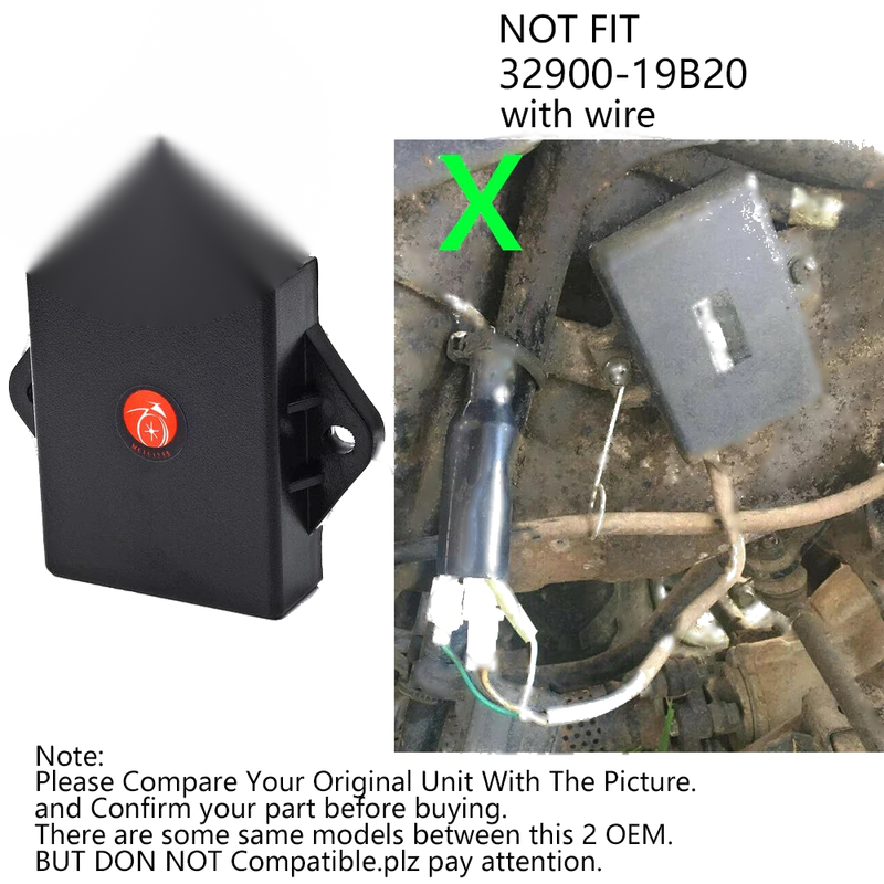Suzuki Quadrunner 250 Ignition Coil Spark Plug CDI 2 x (1999–2006)