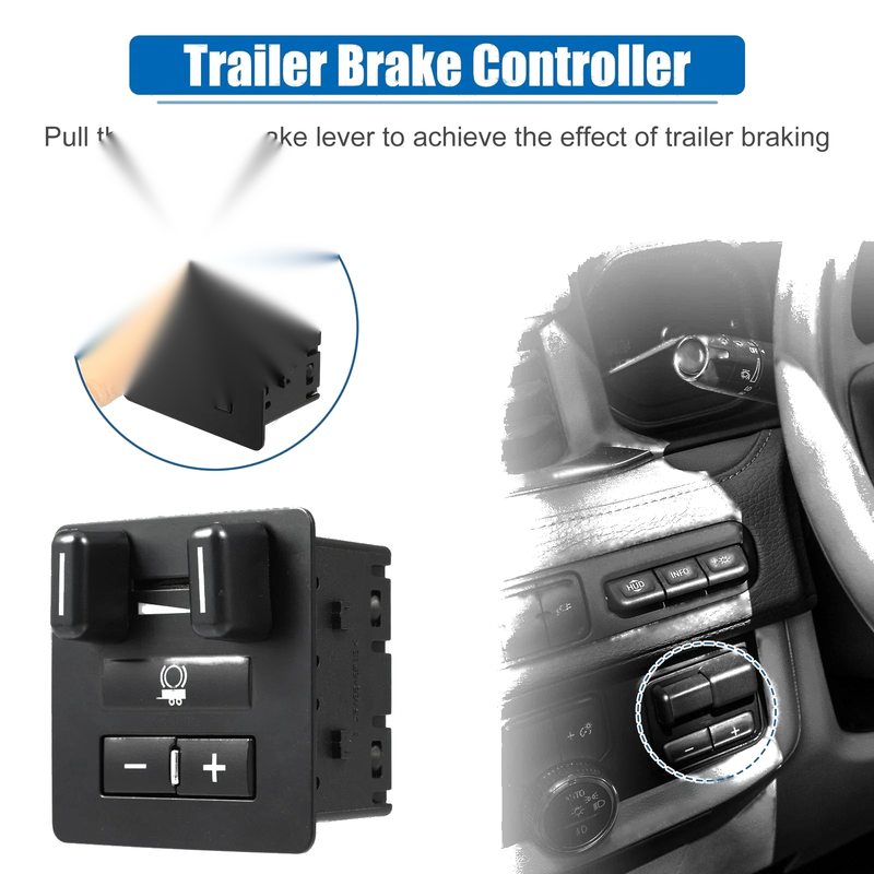Chevy Silverado Tahoe GMC Trailer Brake Control Switch Assembly
