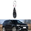Jeep Grand Cherokee Silver 5-Button Smart Key Fob Shell Cover (2014-2023)