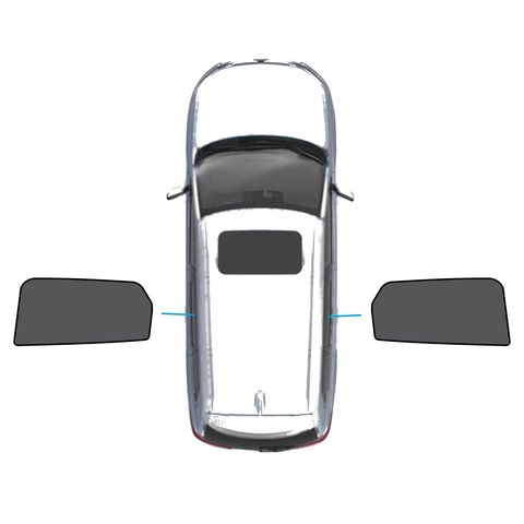Mazda CX-9 2016-2025 UV Protection 2x Rear Car Window Sun Shades Suitable