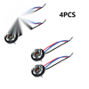 Car 4 x 1157 LED Stop Brake Turn Light Bulb Socket Harness