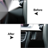 Audi A4 A5 S5 Carbon Fiber Engine Start Key Frame Cover (2008-2016)