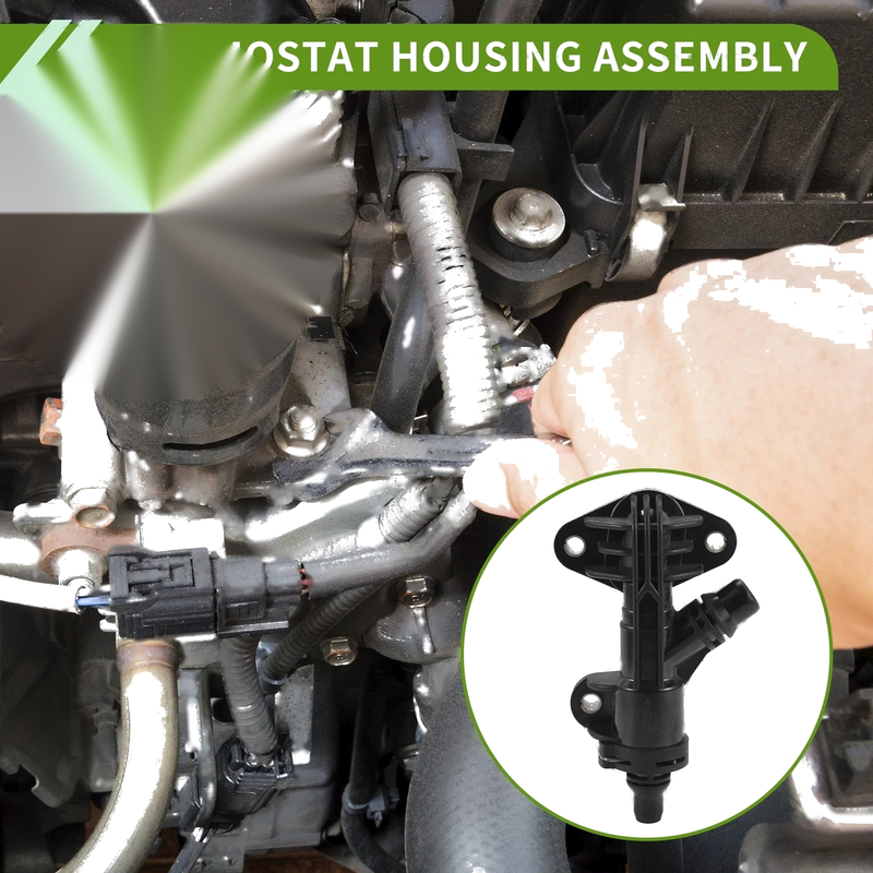 BMW 535i / BMW 750i Engine Thermostat Housing Assembly (2011 - 2016)