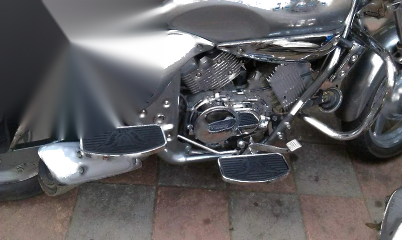 Honda Shadow Aero VT 750, VTX 1800 Front Footboard Floorboard (2004-2010)