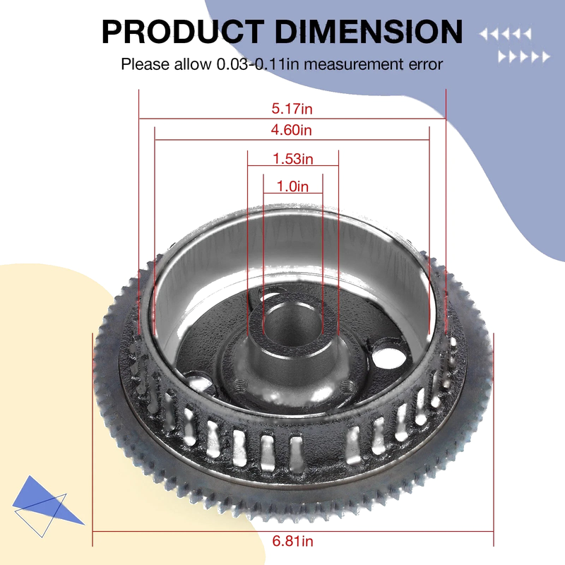 Polaris Sportsman / Ranger 500 Flywheel (2006-2013)