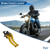 YAMAHA YZF-R25 Short Brake Clutch Levers Gold Tone (2014–2015)