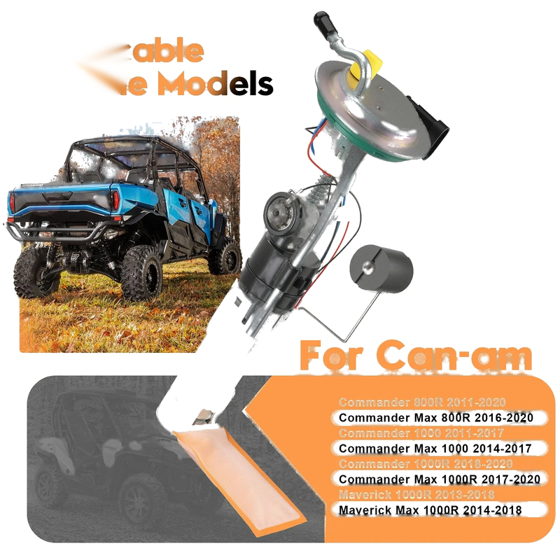 Can-Am Commander 1000 Max Fuel Pump Module Assembly (2011–2017)