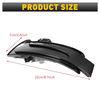 Mercedes-Benz C-Class 2 x LED Mirror Turn Signal Puddle Light (2007–2014)