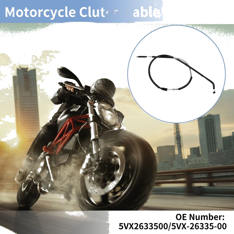 Yamaha FZ6 Fazer Motorcycle Clutch Cable 1Pc (2004–2008)