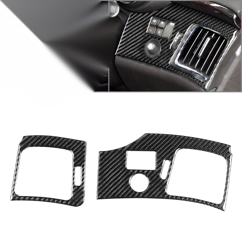 Cadillac CTS Carbon Fiber Side Air Vent Cover Trim (2008-2013)