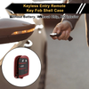 Dodge Charger Black Red Key fob Shell Case 4 Button