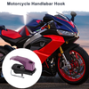 Motorcycle Rectangle Aluminum Alloy Motorcycle Hanging Hook 1 Set