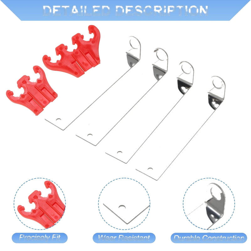 Chevy Ford 7 / 8 / 9mm Red Engine Spark Plug Looms Separators