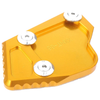 BMW K1600GT / 1600GTL Kickstand Side Stand Enlarger Foot Plate Gold (2011-2015)