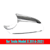 Tesla Model X Left Rear View Mirror Lower Holder Chrome Cover (2016-2021)