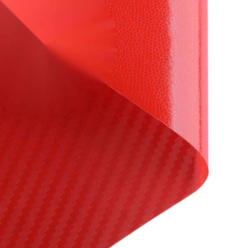 Honda Accord Red Carbon Fiber Interior Door Kick Plates Trim Decal (2018-2021)