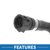BMW 228i 2.0L Rubber Black Engine Radiator Hose (2014 - 2016)