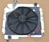 Toyota Land Cruiser BJ40 BJ42 3 Row Aluminum Radiator & Fan (1975-1984)