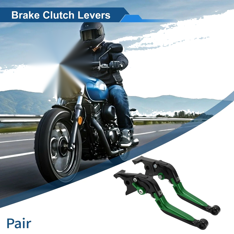 Kawasaki ZX7R / ZX7RR Brake/Clutch Levers / Adjustable Short Long / (1996–2003)