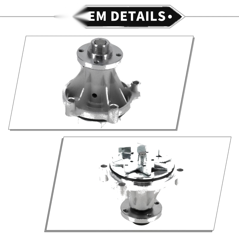 Ford E-150 Econoline V8 4.6L Water Pump (1997-2002)