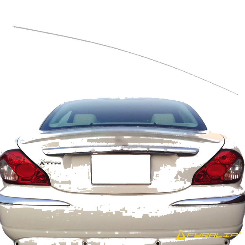 Jaguar X-Type Sedan White Boot Lip Spoiler (2001-2008)