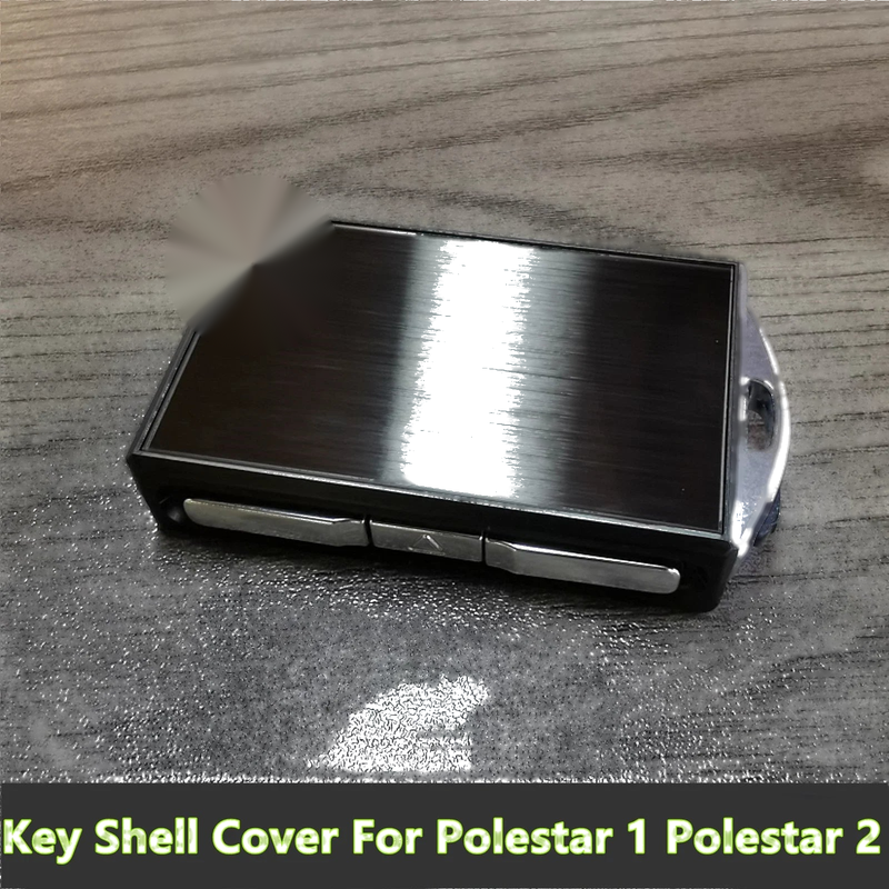 Polestar 1 2 Key Fob Cover Shell Zinc Alloy - Silver Black Blue (2019–2021)