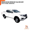 Nissan Navara NP300 D23 Narrowbody Glossy Black Fender Flares (15-19)