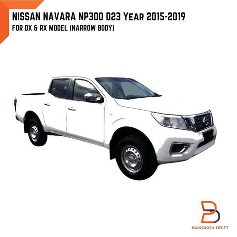 Nissan Navara NP300 D23 Narrowbody Glossy Black Fender Flares (15-19)