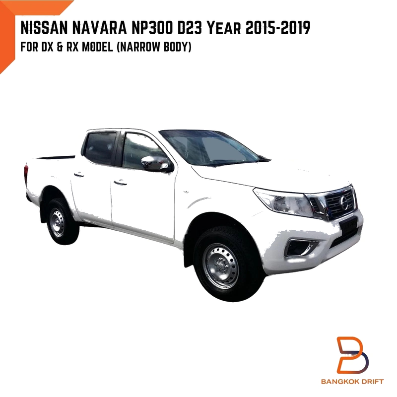Nissan Navara NP300 D23 Narrowbody Glossy Black Fender Flares (15-19)