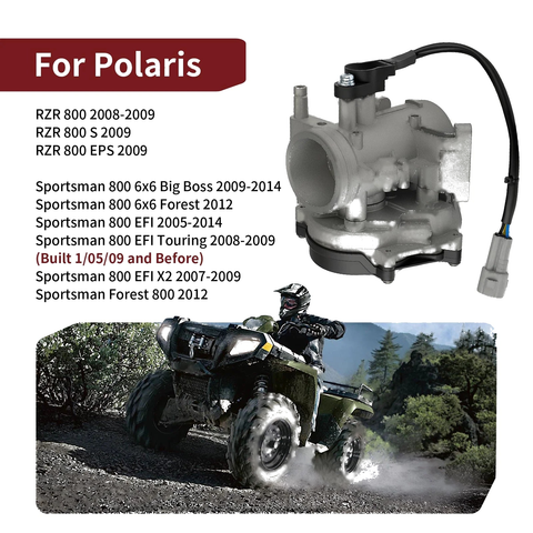 Polaris Sportsman X2 800 EFI Throttle Body w/ Intake Manifold (2007–2009)