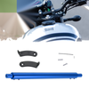 Motorcycle Cross Bar Handlebars Black Blue