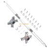 Yamaha 2XJ Rear Axle Shaft with Hubs