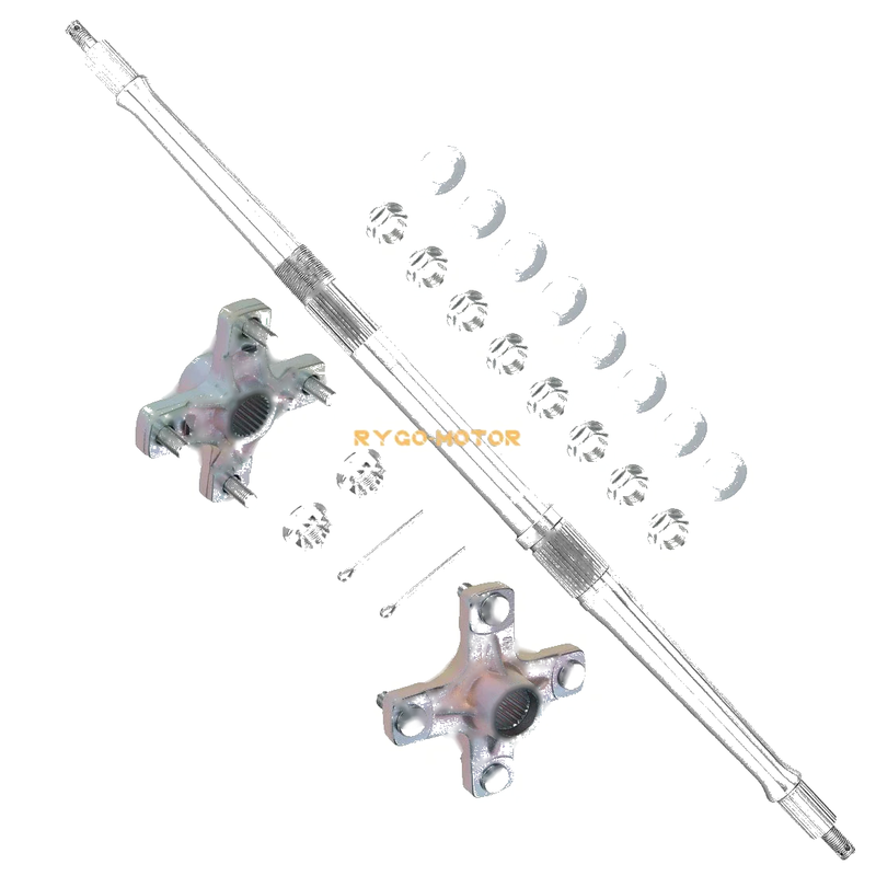 Yamaha 2XJ Rear Axle Shaft with Hubs